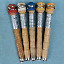 Load image into Gallery viewer, Coloured Antique Weaving Bobbin Tap Handles
